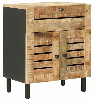 Immagine prodotto di Comodino Natur 50 x 33 x 60 cm Legno massello Mango