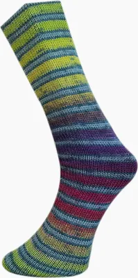 Produktbild von Ferner Wolle MALLY SOCKS Valentinstagsedition 2026 4-fach Sockenwolle zum Valentinstag 150 g, 450 m Farbe 10.02.26