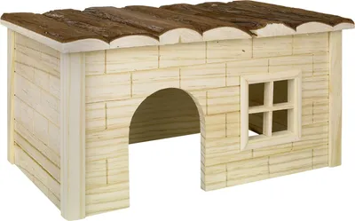 Produktbild von Nobby 25559, Haus, Nagetier, Holz, Holz, 1 Tür(en), 400 mm