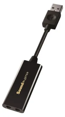 Produktbild von Creative Sound Blaster Play!3 USB-DAC-Verstärker externe Soundkarte schwarz