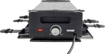 Zdjęcie produktu dla UNOLD 48730 Finesse Basic - Raclette/grill/patelnia - 1,2 kW - Czarny/stal nierdzewna