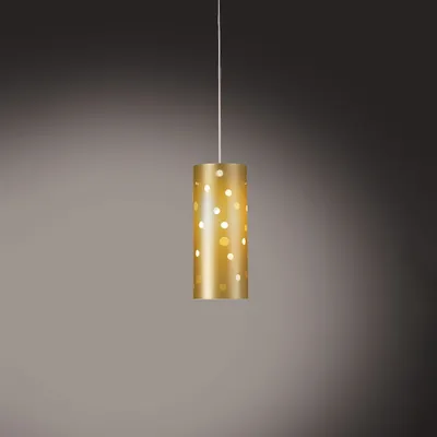 Zdjęcie produktu dla Nowoczesna lampa wisząca 1-punktowa Polilux w kolorze złotym dwukolorowym Italy