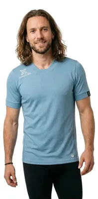 Image de T-shirt manches courtes Oxdog Court Dryfast, couleur bleu, taille L, pour homme