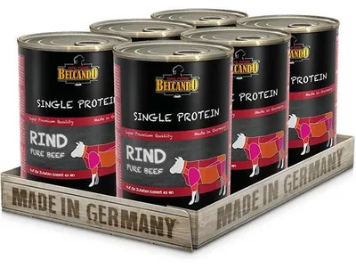 Produktbild von BELCANDO® Single Protein Rind 6x 400g
