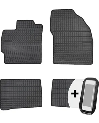 Produktbild von Gummimatten Auto Fußmatten Automatten Passgenau 4-teilig Set - passend für Toyota Prius III ab 2010