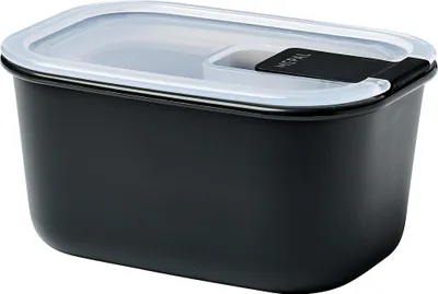 Produktbild von Mepal – Frischhaltedose EasyClip – Schüssel mit Deckel & Klickverschluss – Geeignet für Mikrowelle, Dampfgarer, Kühl- und Gefrierschrank – Luftdicht & auslaufsicher – 450 ml – Nordic black