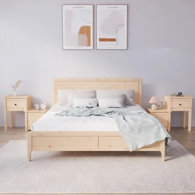 Obrázek produktu pro vidaXL Noční stolky 2 ks 79,5x38x65,5 cm borovicový masiv