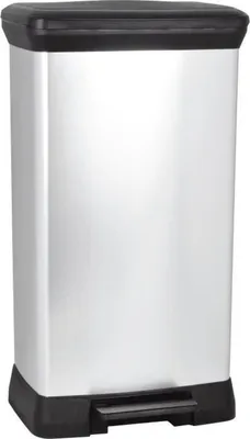 Produktbild von Curver Deko-Eimer 50 l silber