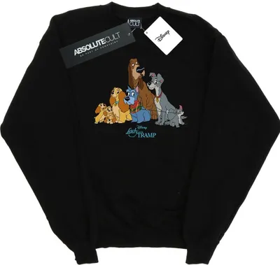 Produktbild von Disney - "Lady And The Tramp" Sweatshirt für Damen BI13905 (M) (Schwarz)