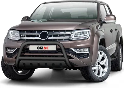Produktbild von Frontbügel Frontschutzbügel für VW Amarok 2016-2021 Edelstahl mit ABE Schwarz
