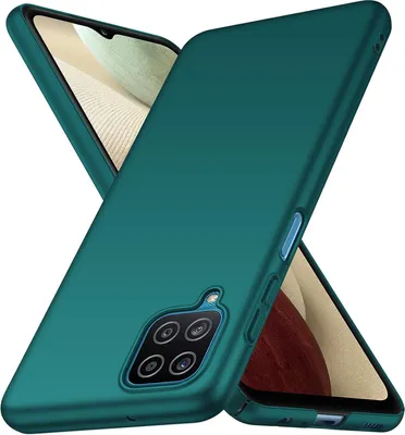 Image de Coque Samsung Galaxy A12 5G verte résistante aux rayures