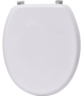 Produktbild von Wc-deckel mdf 18 zoll edelstahl-befestigungen - weiss - Tendance