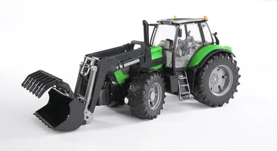 Image de Bruder 3081 Deutz Agrotron X720 avec chargeur frontal
