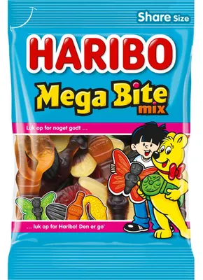 Produktbild von Haribo Mega Bite Mix 350g