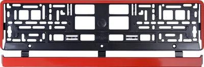 Zdjęcie produktu dla Compass 91568 - Podkładka pod tablicę rejestracyjną RED STRIP