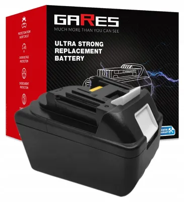 Zdjęcie produktu dla GARES Akumulator Bateria do elektronarzędzi Makita DUP361Z DUB186Z 194205-3 BDF452SHE | 18 V 4Ah | Wydajne Ogniwa High-Performance Zamiennik Premium | Wysoka Moc i Trwałość |