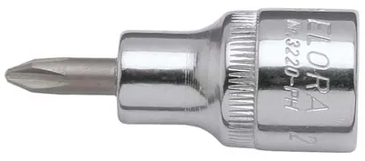 Produktbild von Elora Schraubendreher-Einsatz 1/2", Kreuzschlitz, ELORA-3220-PH 4