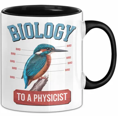 Produktbild von Physiker Tasse Geschenk Biologie Für Einen Physiker (Schwarz)