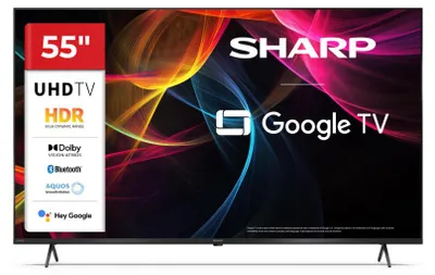 Immagine prodotto di SHARP Sharp | 55HL4265E | 55 | Smart TV | Google TV | UHD | Black