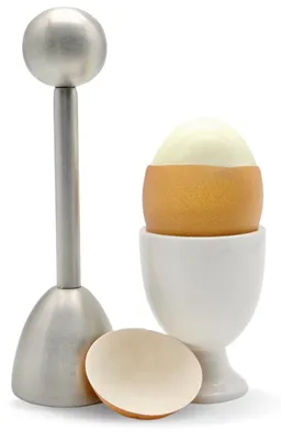 Produktbild von Eierschneider Eierköpfer - Edelstahl - Spülmaschinenfest - Für weich- und hartgekochte Eier