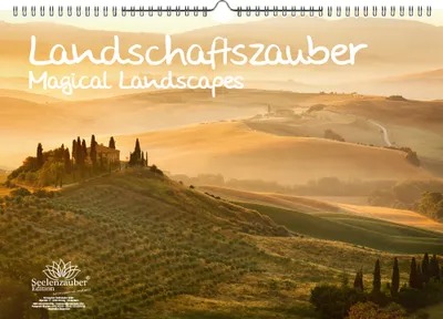 Produktbild von Landschaftszauber DIN A3 Kalender - Immerwährender Kalender  Landschaften und ferne Länder - Seelenzauber