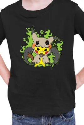 Produktbild von Kinder T-Shirt Japan Manga Anime Comics Pokemon 040, / Schwarz