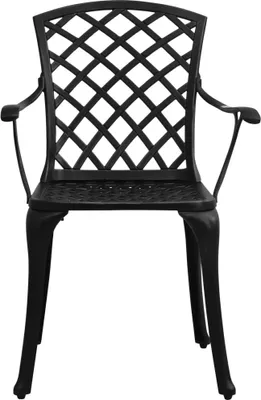 Obrázek produktu pro vidaXL 3dílná sada Bistro Set Cast Aluminium Black