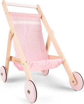 Produktbild von New Classic Toys - Poppenbuggy Rosa  - Puppenwagen ab 3 Jahren