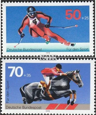 Produktbild von Briefmarken BRD (BR.Deutschland) 1978 Mi 958,968 (kompl.Ausg.) gestempelt Sporthilfe