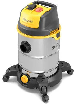 Obrázok produktu pre Stanley SXVC30XTDE, Suché a mokré, Čierna, Nerezová oceľ, Žltá, 36,5 L/s, 19 kPa, 5 m, 73,6 dB