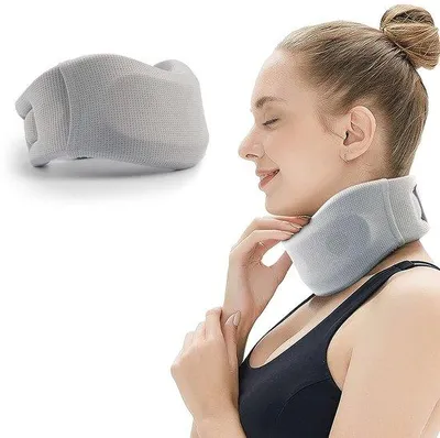 Obrázek produktu pro Krční ortéza, opora pro stabilizaci hlavy, letecká krční ortéza (velikost M)