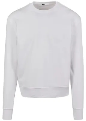 Imagen del producto de Construye tu marca: Sudadera con cuello redondo para hombre, modelo LT2279 (Talla M) (Blanco)