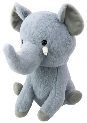 Zdjęcie produktu dla Pluszowa maskotka przytulanka duży słoń szary 36cm