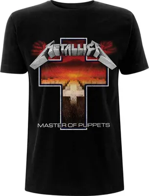 Zdjęcie produktu dla Metallica Master of Puppets Cross Black XL Koszulka