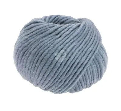 Produktbild von Lana Grossa PER LEI 50 g klassisches Merino-Dochtgarn aus 100 % Merino-Schurwolle (GOTS ) 60 m Farbe 021 - Rauchblau