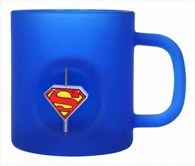 Image de Superman Tasse 3D Rotating Logo