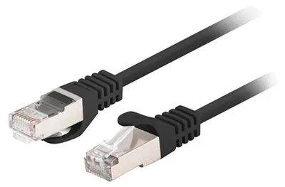Produktbild von Lanberg PCF6-20CC-0150-BK Netzwerkkabel Schwarz 1 5 m Cat6 F/UTP (FTP)