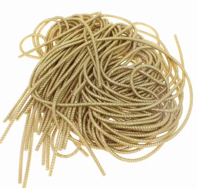 Produktbild von Bouillondraht / Zickzackdraht – 100g Ø2mm Flexibler Bastel- & Floristikdraht gold