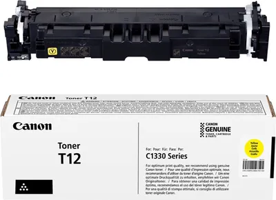 Image de Canon T12 - Jaune - original - cartouche de toner - pour i-SENSYS X C1333i