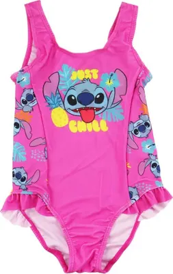 Produktbild von Disney Stitch Kinder Mädchen Badeanzug – 92/98