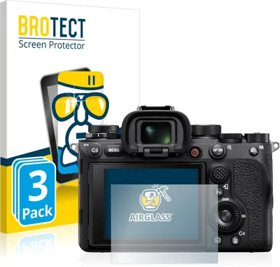 Produktbild von 3x BROTECT Schutzglas für Sony Alpha 1 Schutzfolie Panzer Folie Glas Display Schutz klar