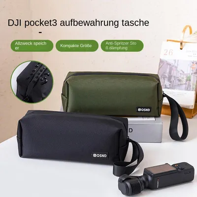 Produktbild von Aufbewahrungstasche für DJI Pocket 3 – tragbare Kameratasche für Action-Kamera, PK3 Hartschalen-Case & Digital-Zubehör，Black