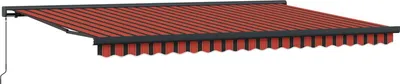 Immagine prodotto di Tenda da sole estensibile vidaXL, rossa e nera, 500 x 300 cm
