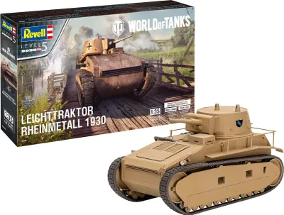 Immagine prodotto di Revell Leichttraktor Rheinmetall 1930 "World of Tanks" 1:35
