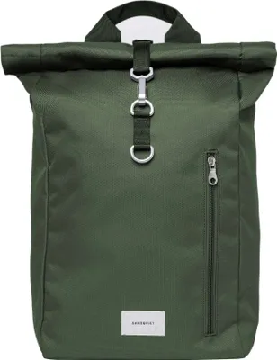 Produktbild von Sandqvist 19L Ground Rolltop-Rucksack, Grün One Size