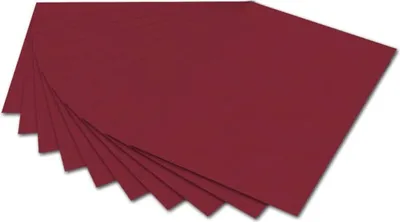 Immagine prodotto di 10x Folia 6122 cartone fotografico - 50 x 70 cm, rosso scuro
