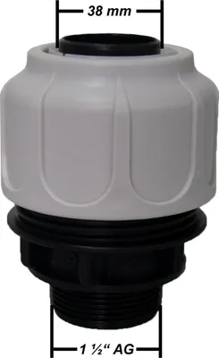 Produktbild von T.I.P. Schwimmbadfilter-Schlauchanschluss, 38 mm; 30967