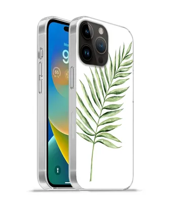Produktbild von MuchoWow® Handyhülle Schutzhülle Hülle für Apple iPhone 14 Pro Max Pflanze - Aquarell Silikon Softcase Handy Hülle - Hardcover