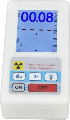 Image de BR -6 Geiger Counter Easy Reading Détecteur radioactif multifonctionnel pour��le rayonnement électromagnétique nucléaire