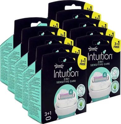 Produktbild von Wilkinson Intuition Sensitive Care, Rasierklingen  4 x 10 Stück